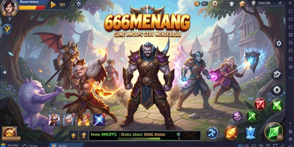 Gameplay menarik dalam dunia fantastis 666MENANG.