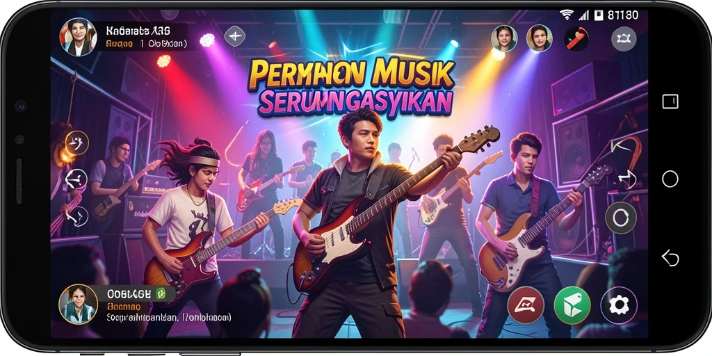 Tampilan gameplay seru dan interaktif di 8180.