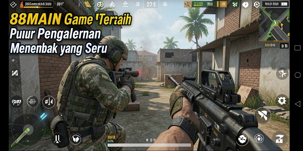 Tampilan gameplay menegangkan dari 88MAIN yang memikat.