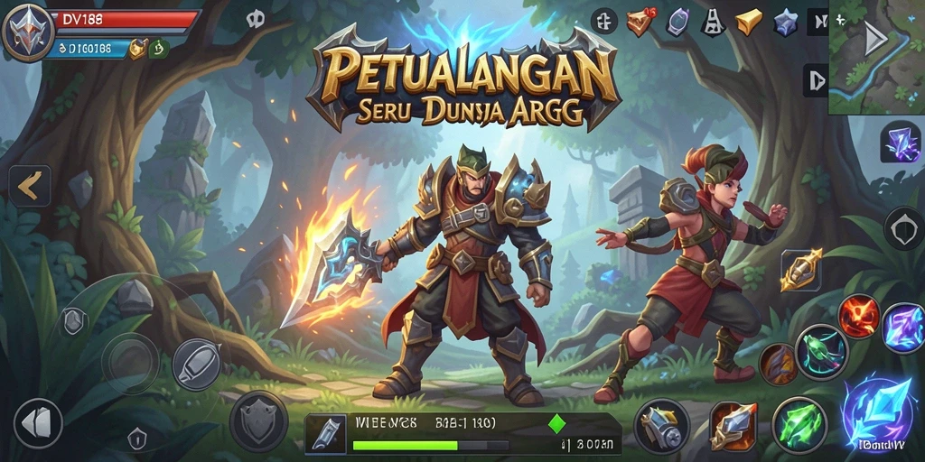 Screenshot dari gameplay DV188 yang seru dan mengasyikkan.