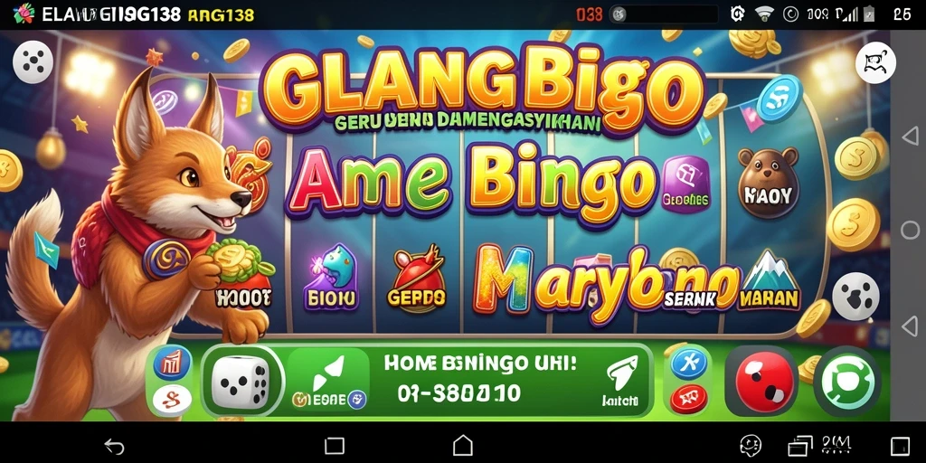Screenshot gameplay ELANG138 yang menampilkan keseruan bermain Bingo.