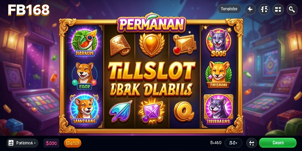Tampilan gameplay FB168 yang menarik dan penuh warna.