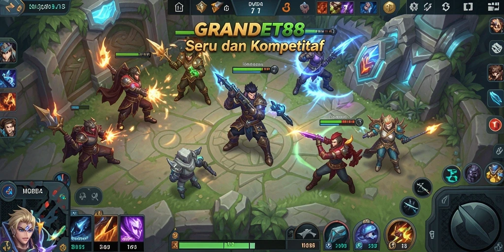 Gameplay seru dan kompetitif di GRANDBET88.
