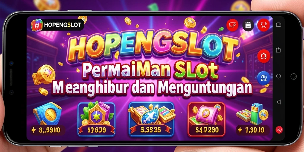 Gameplay menegangkan HOPENGSLOT dengan berbagai tema slot.