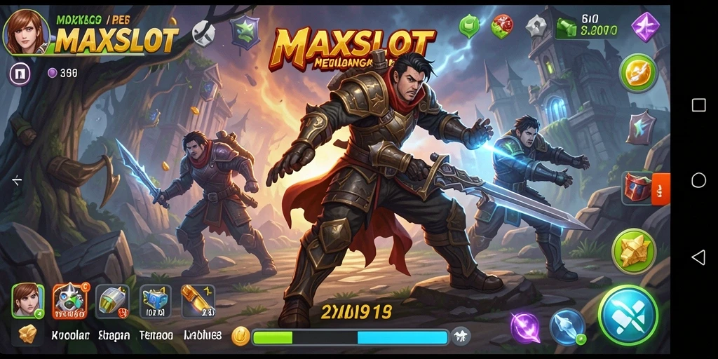 Tangkapan layar permainan MAXSLOT menampilkan aksi TPS yang mendebarkan.