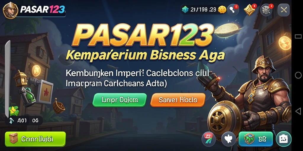 Tampilan gameplay PASAR123 yang men captivasi.