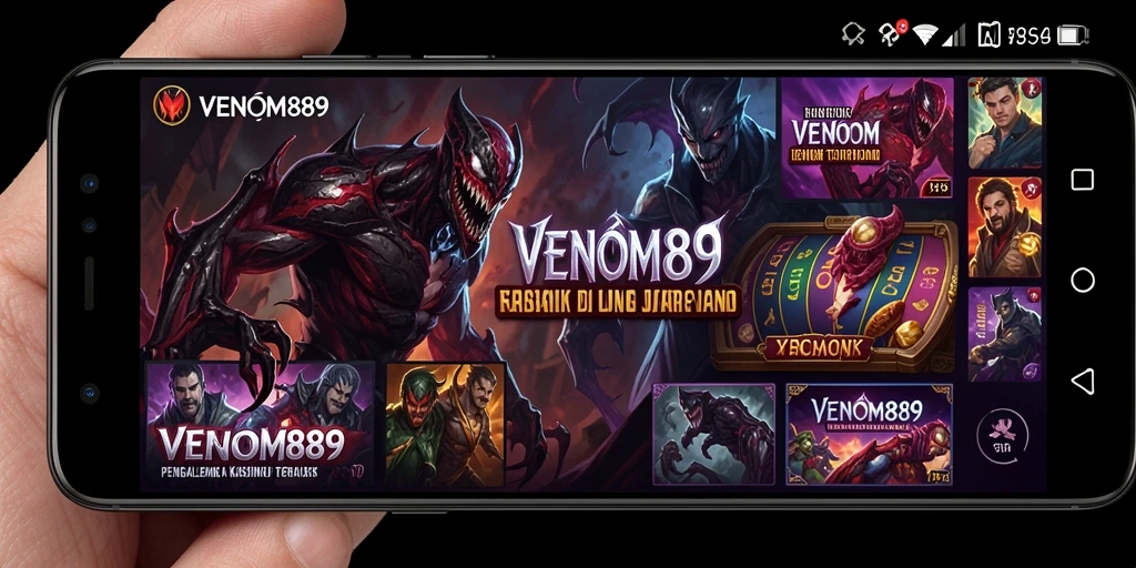 Tampilan menarik dari gameplay Kasino VENOM889.