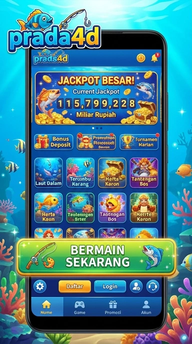 Fitur pencarian yang efisien membantu menemukan aplikasi di prada4d.
